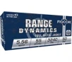Range Dynamic 5 56x45 Nato M193 Rifle Ammo - Range Dynamics 5 56x45 Nato M193 55gr Fmjbt 1000 Cs