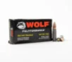 300 Blackout     145 gr FMJ Steel Case     Wolf Polyformance     500 Rounds
