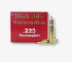 223 Rem     62 gr Barnes TSX     Black Hills  D223N18      500 Rounds