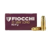 Fiocchi Shooting Dynamics Handgun Ammo -  32 S ampW - 97 Grain - 50 Rounds - FMJ