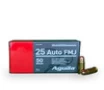 25 Auto FMJ 50gr Aguila - 50 Rounds