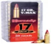 Hornady Varmint Express 17 Mach 2 - 17 Grain V-MAX - 2100 FPS - 50 Rounds - 83177