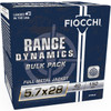 Fiocchi Range Dynamics 5 7x28 - 40 Grain FMJ - 1700 FPS - 150 Rounds - 57FMJ40