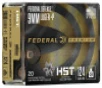 Federal Personal Defense HST 9mm - 124 Grain JHP - 1200 FPS - 20 Rounds - P9HST3S