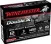 Winchester Double-X High Velocity 12 Gauge - 3  - 00 Buckshot - Copper-Plated - 12 Pellets - 1450 FPS - 5 Rounds - SB12300