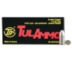 TulAmmo 9mm Luger steel case 115gr FMJ
