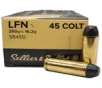 Sellier   Bellot 45 Colt 250 gr Lead Flat Nose 50rd