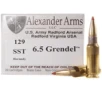 Alexander Arms SST 6 5 Grendel 129 gr Hornady Super Shot Ballistic Tip 20 Per Box