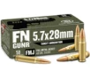 FN GUNR 5 7x28mm 40 gr Full Metal Jacket 50 Per Box