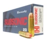 Hornady Subsonic  450 Bushmaster Ammunition 20 Rounds 395 Grain SUB-X