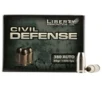 Liberty Ammunition Civil Defense  380 ACP 50 gr Hollow Point  HP  20 Bx  10 Cs