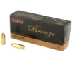 PMC 9A Bronze 9mm Luger 115 gr Full Metal Jacket 50 Per Box