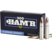 Wilson Combat A300HMR135HBN HAM R Bonded 300 HAM R 135 gr Speer HAM R Bonded Nickel-Plated Brass 20 Bx