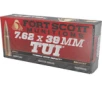 Fort Scott Munitions 762X39117SCV Tumble Upon Impact  TUI  Rifle 7 62x39mm 117 gr Solid Copper Spun 20 Per Box