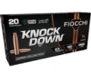 Fiocchi 65CMCHA Knock Down Enviro Shield 6 5 Creedmoor 120 gr Hollow Point 20 Per Box