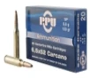 PPU Metric Rifle 6 5x52mm Carcano 123 gr Soft Point - PP6CS