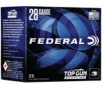 Federal Top Gun 28 Gauge 2 75  3 4 oz 1330 fps 7 5 Shot 25 Bx
