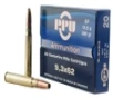 PPU Metric Rifle 9 3mmx62 Mauser 285 gr Soft Point - PP9362