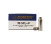 Magtech Range Training 38 Special  P 125 gr Semi Jacketed Soft Point Flat - 50 Rounds Per Box  20 Boxes Per Case - 38D