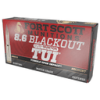 Fort Scott Munitions 86BLK285SCV2SS Tumble Upon Impact  TUI  8 6 Blackout 285gr Solid Copper Spun 20 Per Box
