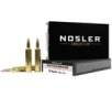 Nosler Match Grade Rifle Rounds  26 Nosler 20 Per Box - 51288