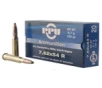 PPU Metric Rifle 7 62x54mmR 150 gr Soft Point Boat Tail - PP76254S