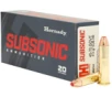 Hornady 82742 Subsonic Rifle 45-70Gov 410gr Sub X 20 Per Box