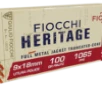 Fiocchi 9X18 Heritage Law Enforcement 9x18mm Ultra 100 gr Full Metal Jacket Truncated-Cone  TCFMJ  Handgun Ammo     50 Rounds