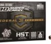 Federal Premium HST 30 Super Carry 100 Grain Jacketed Hollow Point Handgun Ammo     20 Rounds