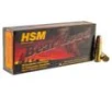 HSM 458SOCOM1N Bear Load 458 SOCOM 350 gr Jacketed Flat Point  JFP  Rifle Ammo     20 Rounds