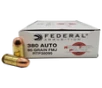 Federal RTP38095 Range and Target 380 ACP 95 gr Full Metal Jacket  FMJ 