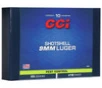 CCI 3790 9mm 53 GR  12 shot 10 Rounds