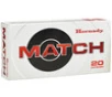 Hornady Match 223 Remington 75GR HP Boat Tail 20 Rounds
