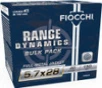 Fiocchi Range Dynamics 5 7X28MM  41gr  FMJ - 150 Rounds  MPN  57FMJ40 