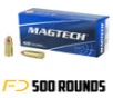 Magtech 9MM  124gr  FMJRN - 500 Rounds - Free Shipping