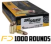 Sig Sauer Elite Performance Ball 9MM  115gr  FMJ - 1000 Rounds  Case 