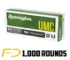 Remington UMC Handgun 9MM  115gr  FMJ - 1000 Rounds  MPN  23728 