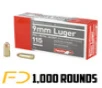 Aguila 9MM  115gr  FMJ - 1000 Rounds  MPN  1E097704 