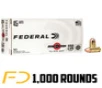 Federal Range and Target  45 ACP  230gr  FMJ - 1000 Rounds