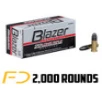 Blazer High Velocity  22LR  40gr  LRN - 2000 rounds - Free Shipping