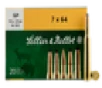 Sellier  Bellot SB764A Rifle 7X64mm Brenneke 139 GR Soft Point 20 Bx  20 Cs