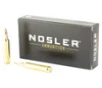 Nosler Expansion Tip Hyper Velocity Centerfire Ammunition  26 Nosler  E-Tip Lead-Free  120 Grain - 20 Cartridge Box   20   1  