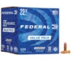 Federal Champion High Velocity Rimfire Ammunition  22 LR  Copper Plated Hollow Point  36 Grain - 525 Cartridge Box   525   1  