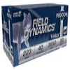 Fiocchi Field Dynamics Hyper Velocity Centerfire Ammunition  223 Remington  Hornady V-Max  40 Grain - 50 Cartridge Box   50   1  