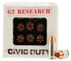 G2R CIVIC DUTY 380ACP 64GR 20 500 UPC  851412006216