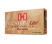 Hornady Custom Lite Hyper Velocity Centerfire Ammunition  7mm-08 Remington  Super Shock Tip  120 Grain - 20 Cartridge Box   20   1  