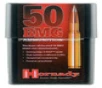 Hornady 50 BMG Hyper Velocity Centerfire Ammunition  50 BMG  Hornady A-Max  750 Grain - 10 Cartridge Box   10   1  