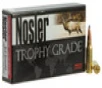 Nosler Trophy Grade Hyper Velocity Centerfire Ammunition  6 5mm Grendel  Nosler Spitzer AccuBond Long Range  129 Grain - 20 Cartridge Box   20   1  