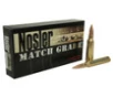 Nosler Match Grade Hyper Velocity Centerfire Ammunition  33 Nosler  Custom Competition Hollow Point Boat Tail  300 Grain - 20 Cartridge Box   20   1  