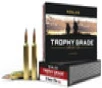Nosler Trophy Grade Long Range Hyper Velocity Centerfire Ammunition  26 Nosler  Nosler Spitzer AccuBond Long Range  129 Grain - 20 Cartridge Box   20   1  